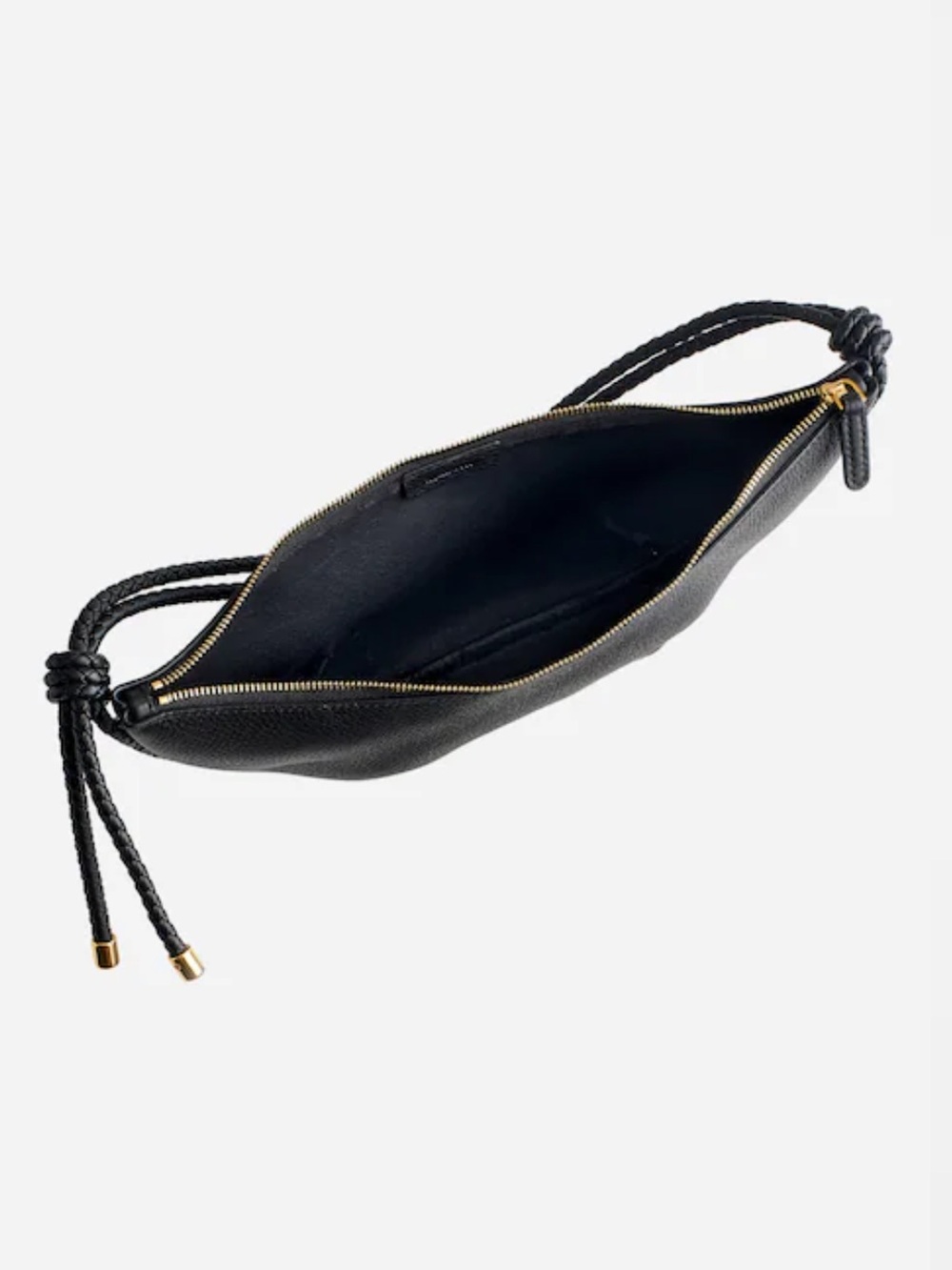 MADEWELL - Bolo Shoulder Bag - Black Half-Moon Shape - Leather - Picture 3 of 9